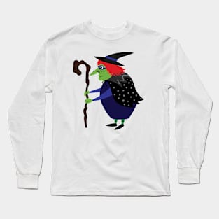 Halloween Scary Witch Long Sleeve T-Shirt